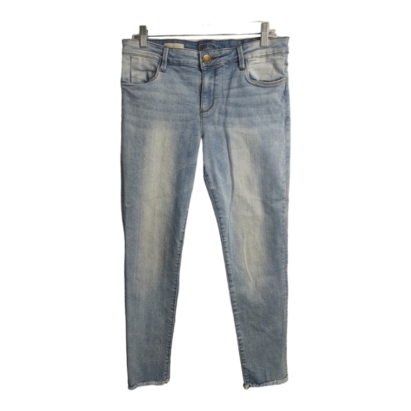 Kut from the Kloth Denim - Kut‎ from the Kloth Bridgette Ankle Skinny Raw Hem Casual Denim Jeans Sz 10